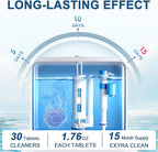Toilet Bowl Cleaner Tablets Blue Toilet Tank Cleaners, Septic-Safe Hard Water - Image 4