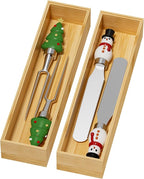 Bamboo Drawer Organizer, Narrow Stackable Cutlery Tray - Image 8