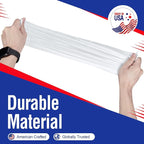 Delxo 40-45 Gallon Clear Trash Bags, Durable & Puncture-Resistant Plastic Can - Image 4