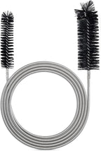 Drain Brush Pipe Cleaning Brush Slim Drain Hole Cleaning Tool Hose Flexible by RayTour