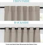 RYB HOME Blackout Curtains for Living Room Thermal Insulated Privacy Window - Image 3