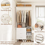 Aheaplus 2.5FT Closet System - Image 3
