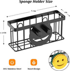 Sponge Holder Smiley Face, Sink Caddy, Sink Organizer - Image 2