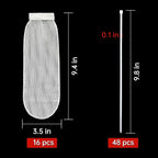 64-Piece Lint Trap and Cable Ties Set - Image 2