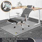 Kuyal Office Chair Mat for Carpet, 32x55 Clear Heavy Duty Computer Chair Mat - Image 4