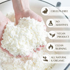 Soy Wax Flakes, Waxcanpy Natural Candle Wax, Organic Soy Wax - Image 3