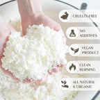 Soy Wax Flakes, Waxcanpy Natural Candle Wax, Organic Soy Wax - Image 3