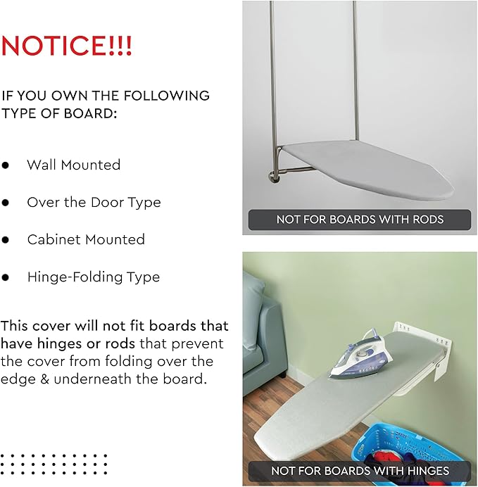 Encasa XO Ironing Board Cover and Pad - Image 4