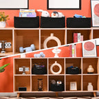 Small Black Baskets for Organizing, Storage Baskets for Shelves, Small Woven - Image 6