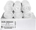 Aluf Plastics High Density Trash Bags, 60 Gallon, 22 Micron, by AlufPlastics