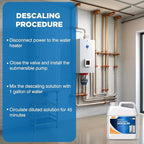 Tankless Water Heater Descaler, Highly Effective Descaler Restores Heating - Image 6