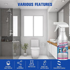 2PCS Bathroom Descaler Foam Cleaner, Stubborn Stains Cleaner, Bath-room - Image 3