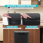 Automatic Motion Sensor Bathroom Trash Can - Image 4