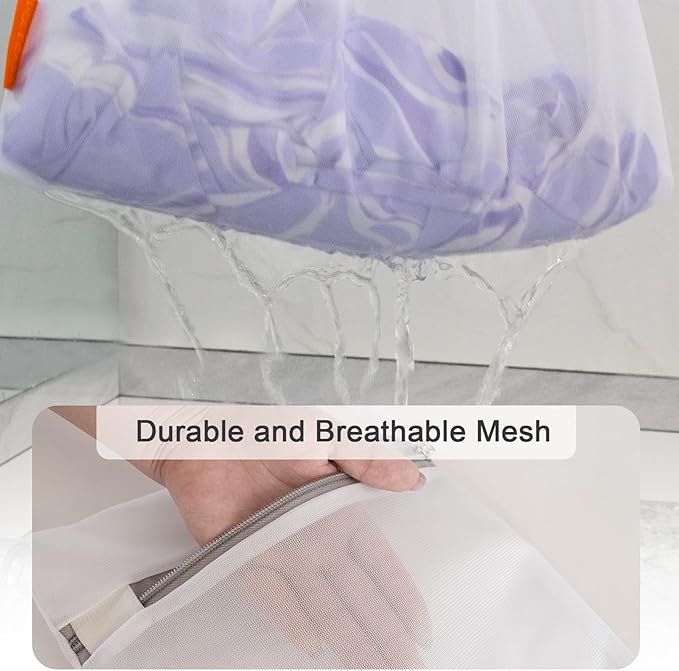 Polecasa 3Pcs 12 x 16 Inches Extra Durable Fine Mesh Laundry Bags - Image 2