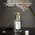 MaisoNovo Glass Foaming Hand Soap Dispenser 14 Oz | Gold Foaming Soap Dispenser - Image 6