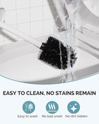 Toilet Brush and Holder Set, 2 Pack Stainless Steel Toilet Bowl Brush - Image 5