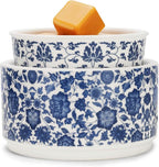 Blue & White Porcelain Pattern Wax Melt Warmer, Ceramic 3-in-1 Electric Candle by WAXWARMER