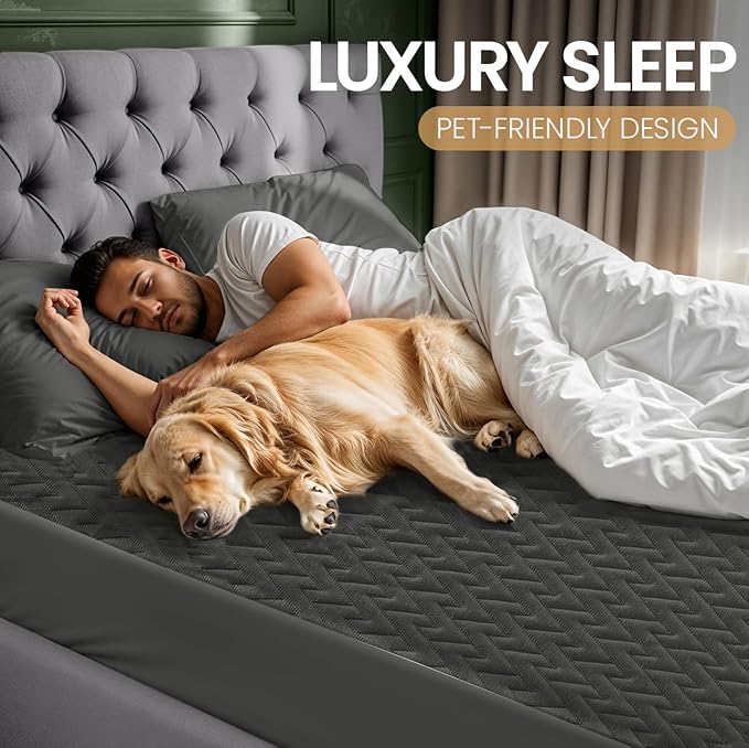 Utopia Bedding Waterproof Mattress Protector Twin Size, Premium 3D Air Soft - Image 5