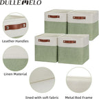 DULLEMELO Storage Baskets for Organizing, Fabric Storage Cubes for Dog Toy Box - Image 5