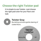 Diversey DD1229106 TASKI Twister Intellipad Diamond Coated Floor Machine - Image 3
