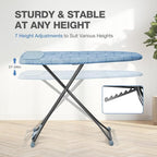 APEXCHASER Ironing Board with Iron Rest, Compact and Space Saver Iron Board - Image 2