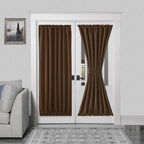 DWCN French Door Curtains – Rod Pocket Thermal Blackout Curtain by DWCN
