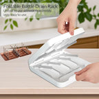 Travel Bottle Drying Rack Space Saving, Foldable Bottle Drain Rack - Image 6
