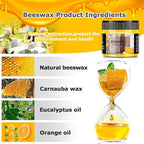 CARGEN 3 PCS Wood Seasoning Beewax Natural Beewax Traditional Wood Wax - Image 2