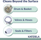 Katziela Washing Machine Cleaner Tablets – 24 Pack – Formulated - Image 2