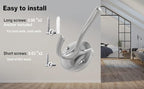 Brushed Nickel Wall Hooks Towel Hooks, 2 Pack Coat Robe Hook Heavy Duty - Image 5