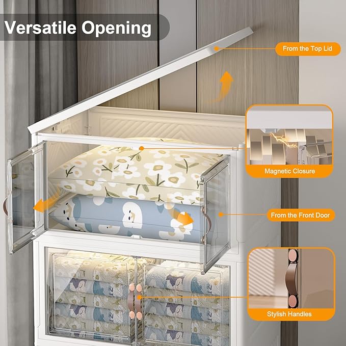 Extra Large Stackable Storage Bins - Image 6