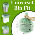 Crystal Lemon 30-Count Biodegradable 6 Gallon Bags, Heavy Duty and Unscented – - Image 6