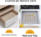 Glotoch Shelf Liner for Kitchen Cabinets Non Adhesive, Waterproof Shelf Paper - Image 5