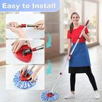 Mop Head Replacement, Mop Handle - Image 3