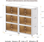 Extra Large Stackable Storage Bins - Image 4