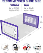 Kuject Shoe Organizers Storage Boxes - Image 3