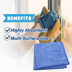Single Microfiber Cleaning Cloth 40x40 cm - Image 5