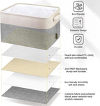 BALEINE 2 Pack Fabric Storage Bins - Image 4