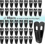 Hanger Clips Perfect for Velvet Hangers, Strong Plastic Clips Pant Skirt Hanger - Image 7