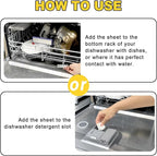 Eco Dishwasher Detergent Sheets Up To 160 Loads, Citrus Lemon Scent Plastic - Image 4