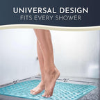 Homerella Anti Slip Shower Mat | Anti Mold Non Slip Bathtub Mat - Image 3