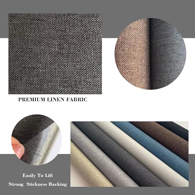 Fabric Repair Patches, 35X79 Inch Linen Repair Tape Self-Adhesive Fabric - Image 5