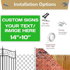 Personalized Aluminum Weatherproof Metal Signs - Image 4