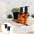 uxcell 2 Pcs Soap Dispenser Pump Heads, Hand Soap Dispensers Top Pumps - Image 4