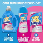 Snuggle Liquid Fabric Softener, SuperFresh Spring Burst, Eliminates Tough Odors - Image 7