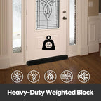 Comfyanno 38 Inch Weighted Door Draft Stopper - Image 3