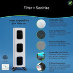Air Oasis iAdaptAir 2.0 H13 HEPA Filter Air Purifier Reduces 99% of Viruses - Image 4