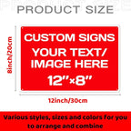 Personalized Aluminum Weatherproof Metal Sign - Image 2