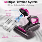 Mattress Vacuum Cleaner, 17Kpa 650W Bed Vacuum Cleaner, 273nm UV-C Light & - Image 5