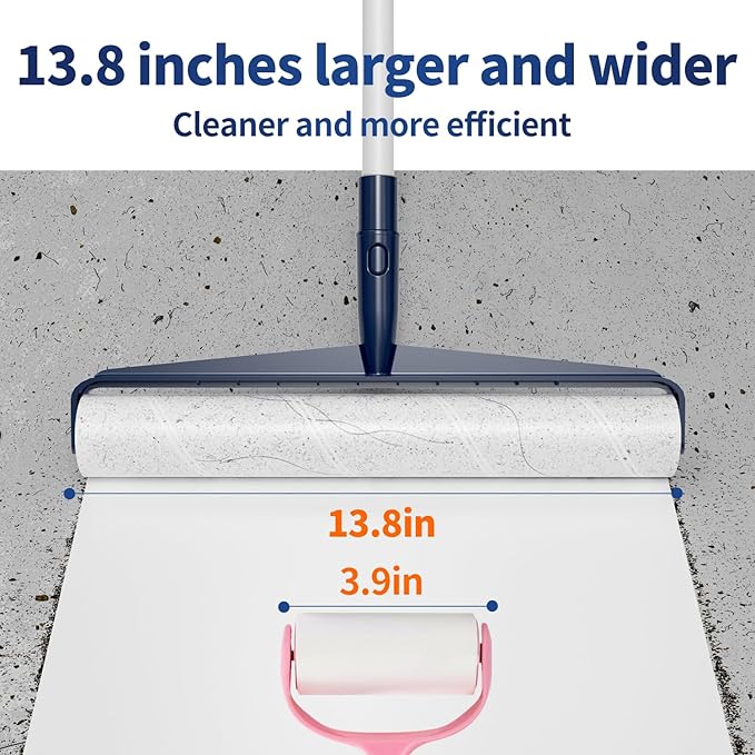 13.8in Large Size Floor Lint Rollers - Image 3